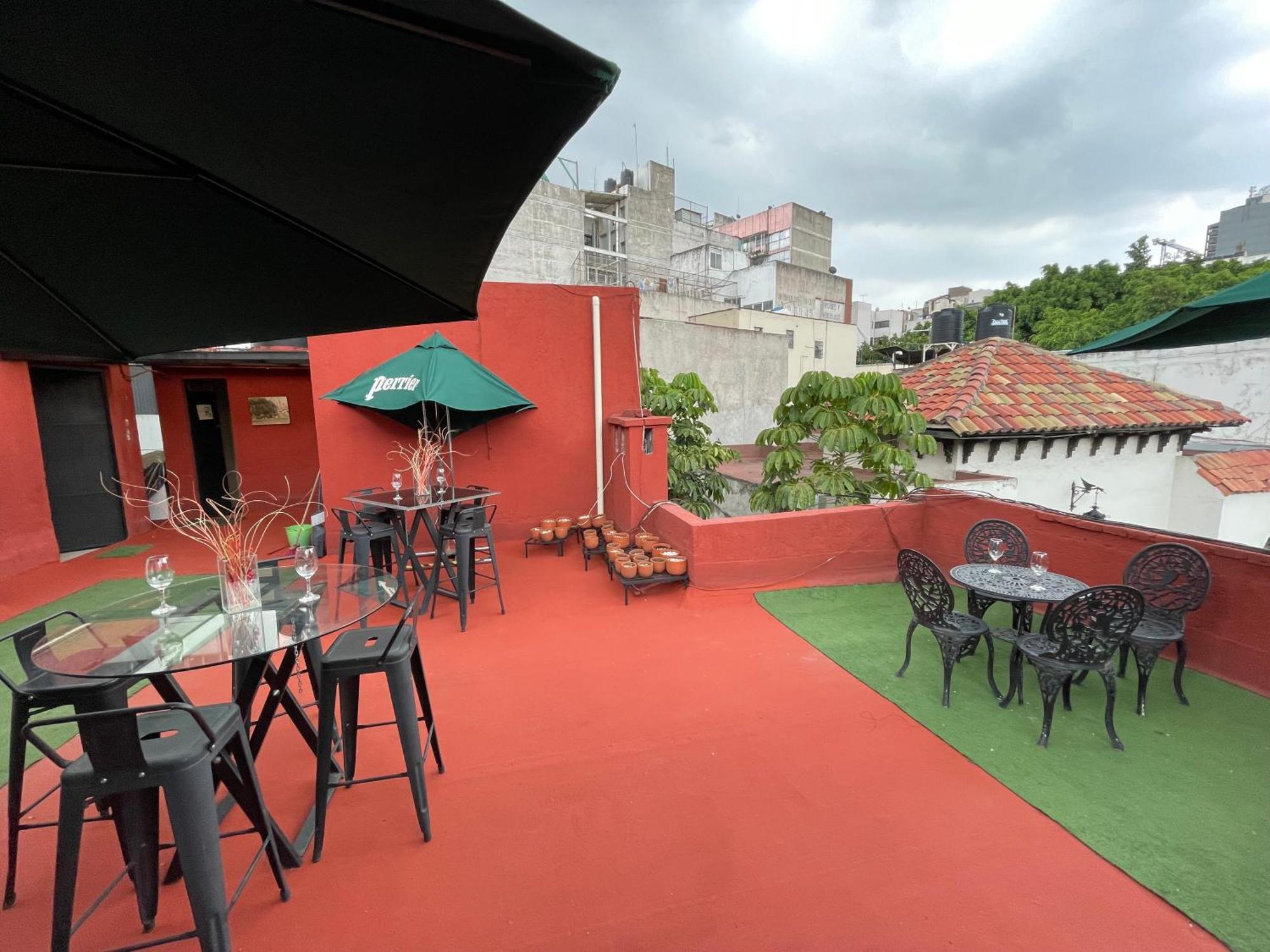 Hostal Roma Condesa Ciudad de México Exteriér fotografie